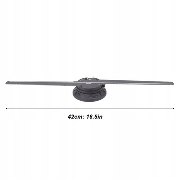 3D-голограммный проектор 224 светодиода 42 см