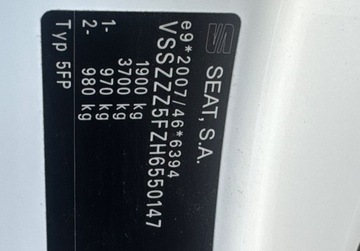 Seat Ateca SUV 1.4 EcoTSI 150KM 2017 Seat Ateca Xcellence 1,4 150KM PANO Skora FULL LED Navi Android Serwis, zdjęcie 30