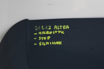 SEAT ALTEA 04R- VÍKO KUFRU KUFRU ZADNÍ LS5Y