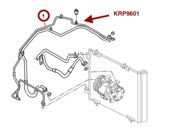 CITROEN C3 PŘÍVOD KLIMATIZACE CHLADIČ ZAHRADA