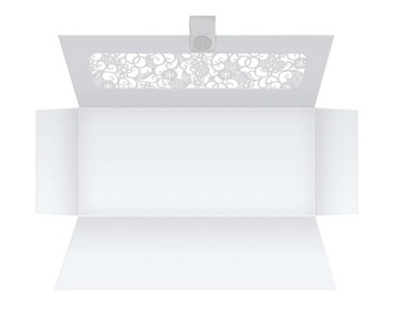 KOPERTA PREZENTOWA NA PIENIĄDZE VOUCHERY BIAŁA