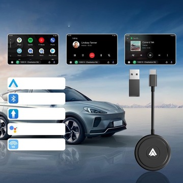 БЕСПРОВОДНОЙ АВТОМОБИЛЬНЫЙ АДАПТЕР WIFI BT ДЛЯ Android