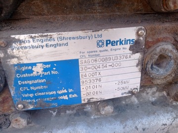 ДВИГАТЕЛЬ PERKINS EAGLE 400TX EAGLE TX