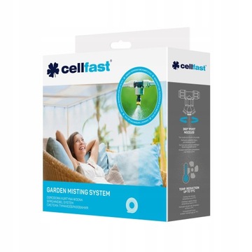 CELLFAST СПРИНКЕР ВОДЯНАЯ ЗАВЕСА 7,5М НАБОР 52-270 ТУМАН ТУМАНА