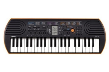 Casio SA-76 — Клавиатура