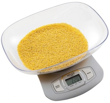 WAGA KUCHENNA DO 5kg TARA LCD MISA ADLER AD3137 S