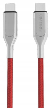 FOREVER Kabel USB Typ C 1,5m PD 3A 60W Oplot