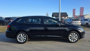 Seat Leon III ST Facelifting 1.6 TDI 115KM 2018 Seat Leon ledy automat mały przebieg nowy, zdjęcie 4