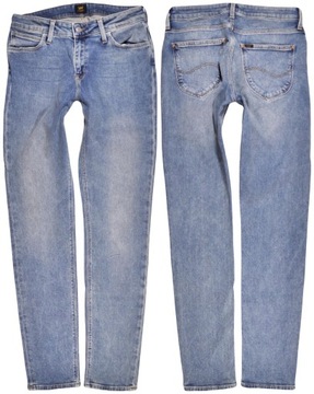 LEE spodnie REGULAR blue jeans ELLY _ W27 L31