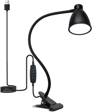 LAMPKA LED BIURKOWA KLIPS 5W lampa szkolna mała