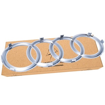 ЭМБЛЕМА AUDI ЛОГОТИП ПЕРЕДНИЙ КАПОТ A3 A4 A5 A6