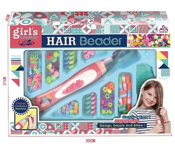 ПЛЕТЕКА ДЛЯ ВОЛОС, НАБОР БУСИН МОСТИКОВ