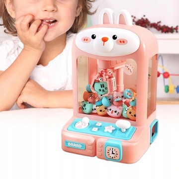 Игровой автомат с 10 мини-мягкими животными,
