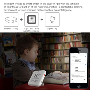 Датчик температуры света и влажности TUYA ZIGBEE