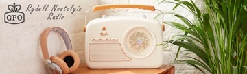 Ностальгическое радио GPO Rydell DAB в стиле 1950-х годов!
