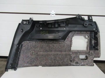 VW SHARAN II 7N ОБИВКА БАГАЖНИКА ЛЕВАЯ БОКОВИНА