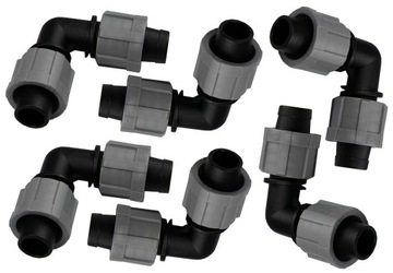 Соединитель TEE ELBOW для капельной ленты АКСЕССУАРЫ 22 шт.