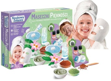 Maseczki Piękności Kosmetyki Dla Dzieci Studio 8+ Clementoni