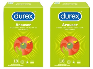 PREZERWATYWY DUREX AROUSER PRĄŻKOWANE 36 SZTUK