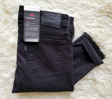 rurki LEVI'S 711 Skinny W26 L30 26x30 XS PREMIUM