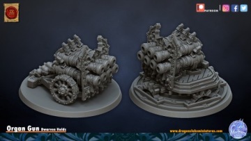 Органная пушка - DLM - Крепости гномов - 3D-печать