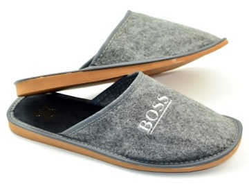 ТАПОЧКИ МУЖСКИЕ ПОЛЬСКИЕ ТАПОЧКИ ДЛЯ ДОМА СУПЕР ПОДАРОК ​​Размер: 45 - 29 см