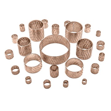 ПОДШИПНИК Скольжения WB802 ВТУЛКА ПЕРФОРИРОВАННАЯ БРОНЗОВАЯ PRM E92 50x55x40