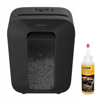 Офисный измельчитель FELLOWES LX45 + МАСЛО 120 МЛ