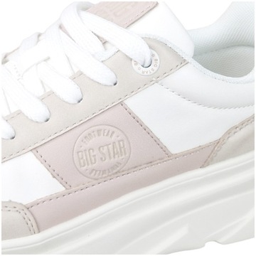 Sneakersy buty damskie BIG STAR białe MM274500 41