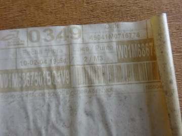 SEAT LEON I CUPRA R 99-05 ЧЕРНЫЙ ПОТОЛОК