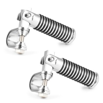 HARLEY CHROME FOLDING MOTORCYCLICLE FOOT RESTRAINERS 25mm 32mm