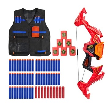 NERF ŁUK SKYBLAZE F0809 + 50 STRZ +KAMIZELKA +CELE