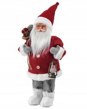 БОЛЬШОЙ СТОЯЩИЙ РОЖДЕСТВЕНСКИЙ САНТА, 41 см