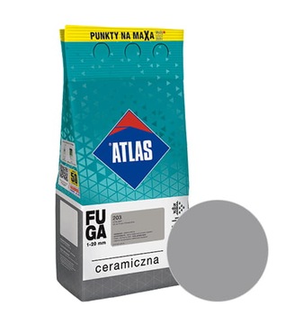 ATLAS fuga CERAMICZNA 203 stalowy 2kg