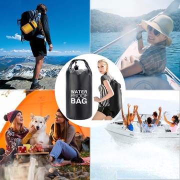 ВОДОНЕПРОНИЦАЕМАЯ ПАРУСНАЯ СУМКА БОЛЬШОЙ ДЛЯ ВМЕСТИМОСТИ КАЯКА РЮКЗАК