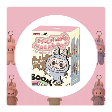 Labubu Pop Mart The Monsters Exciting Macaron Brelok