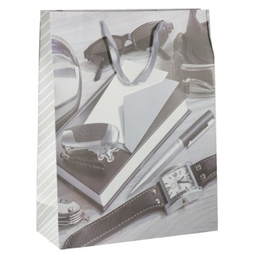 Torebka prezentowa dla mężczyzny chłopaka 40x31 cm