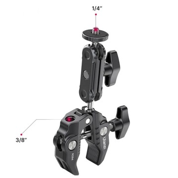 ПОВОРОТНАЯ РУЧКА КРАБ ЗАЖИМ MAGIC ARM ULANZI R094