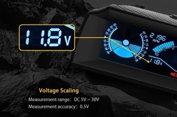 ВНЕДОРОЖНЫЙ 4x4 OBD2 ЖК-ИНТИМЕТР С ПОДСВЕТКОЙ