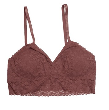 Biustonosz Koronkowa Braletka Lace Bra Top H&M r.40