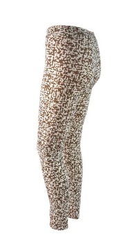 Dámske nohavice Elegantné Bavlnené Legíny Glamour Módny Vzor Veľkosť S