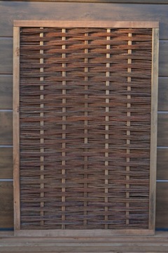 Panel z wikliny SALERNO, ogrodzeniowy, płot wiklinowy -rozmiar 100 x 150 cm