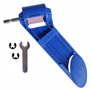 PRZENOŚNA OSTRZAŁKA DO WIERTEŁ 2-12,5mm WIERTARKI WKRĘTARKI + KAMIEŃ