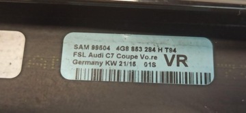 AUDI A7 4G LIŠTA ZHRNUJÍCÍ DVEŘE PRAVÝ PŘEDNÍ 4G8853284H