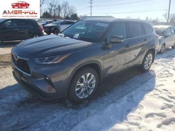 Toyota Highlander III 2021 Toyota Highlander Hybrid Limited 2021 2.5l 2.5 Hybryda 243KM