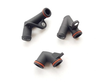 Разъем EGR для Mercedes OM611 OM612 A6111400108. Крепкий + втулки. Польша