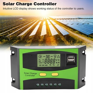 ШИМ-контроллер заряда солнечной батареи 12 В 24 В 20 А