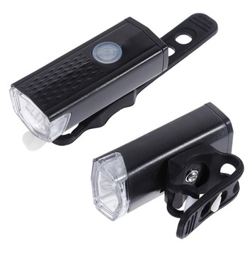 LAMPKI ROWEROWE Oświetlenie LED akumulatorowe USB DO ROWERU