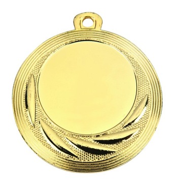 Złoty MEDAL uniwersalny nagroda 40mm + NADRUK