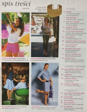 Burda Moda & Styl 5 / 2010 Wykroje
